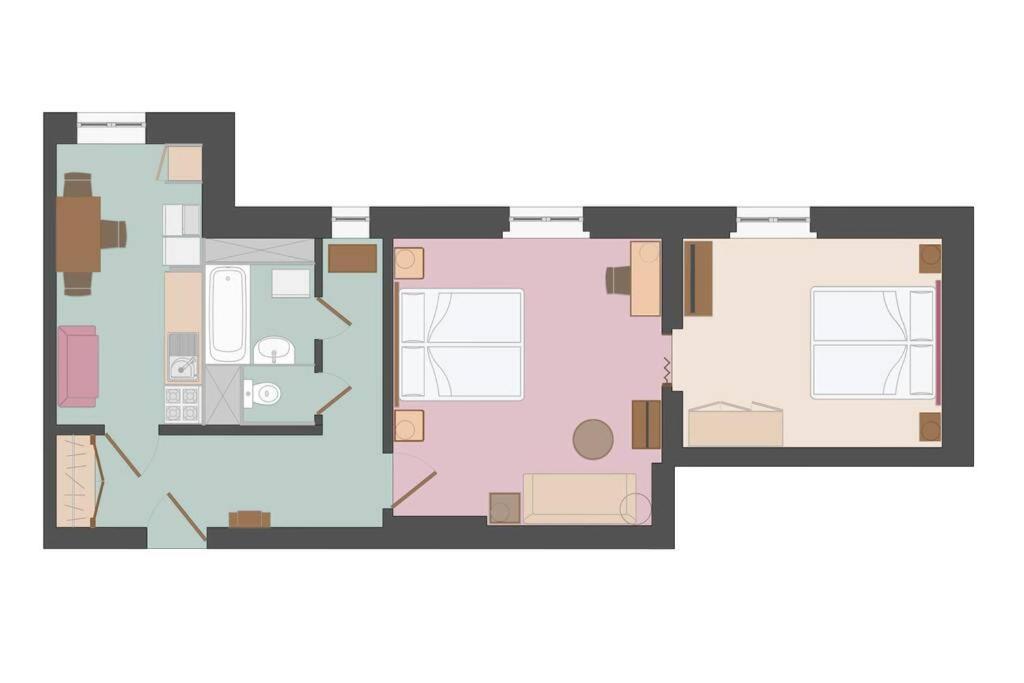 Contimarienbad Apartment Екстериор снимка
